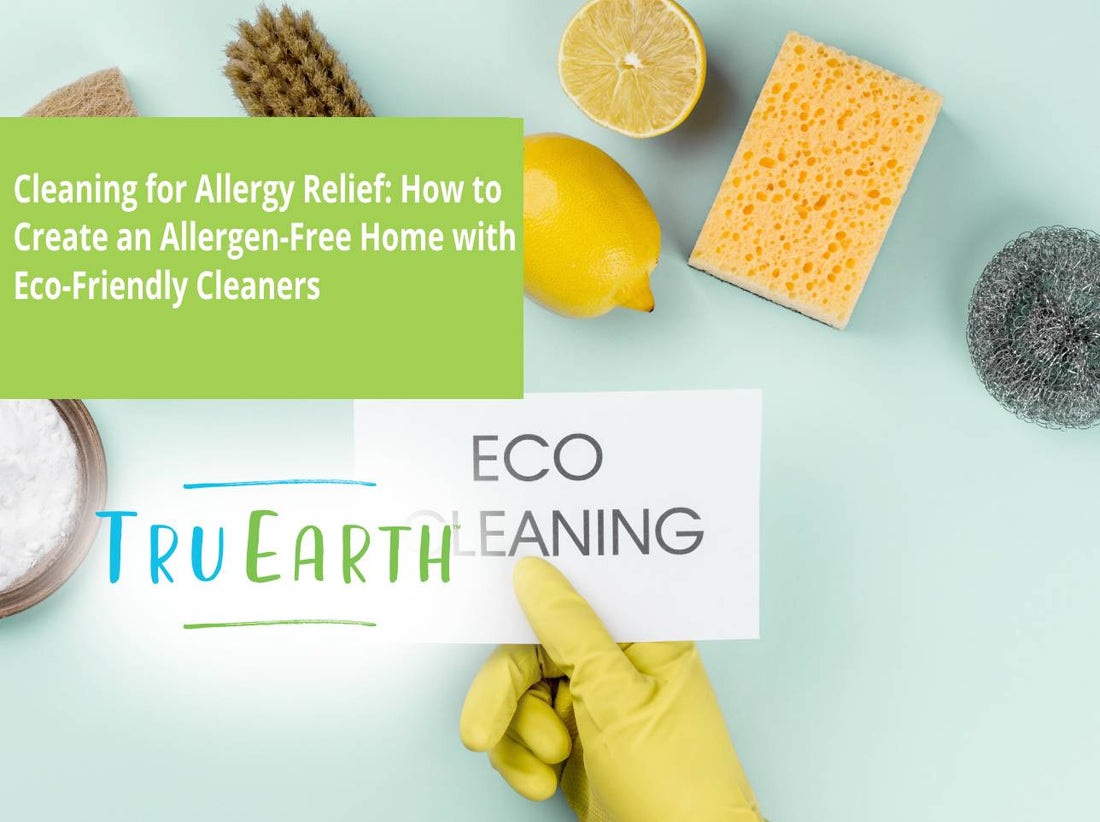 Cleaning for Allergy Relief: How to Create an Allergen-Free Home with Eco-Friendly Cleaners