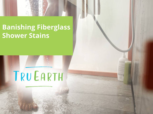 Banishing Fiberglass Shower Stains