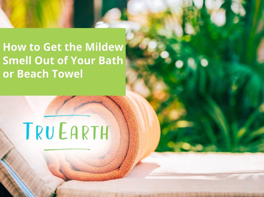 How to Get the Mildew Smell Out of Your Bath or Beach Towel