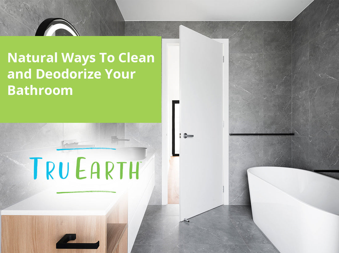 Natural Ways To Clean and Deodorize Your Bathroom