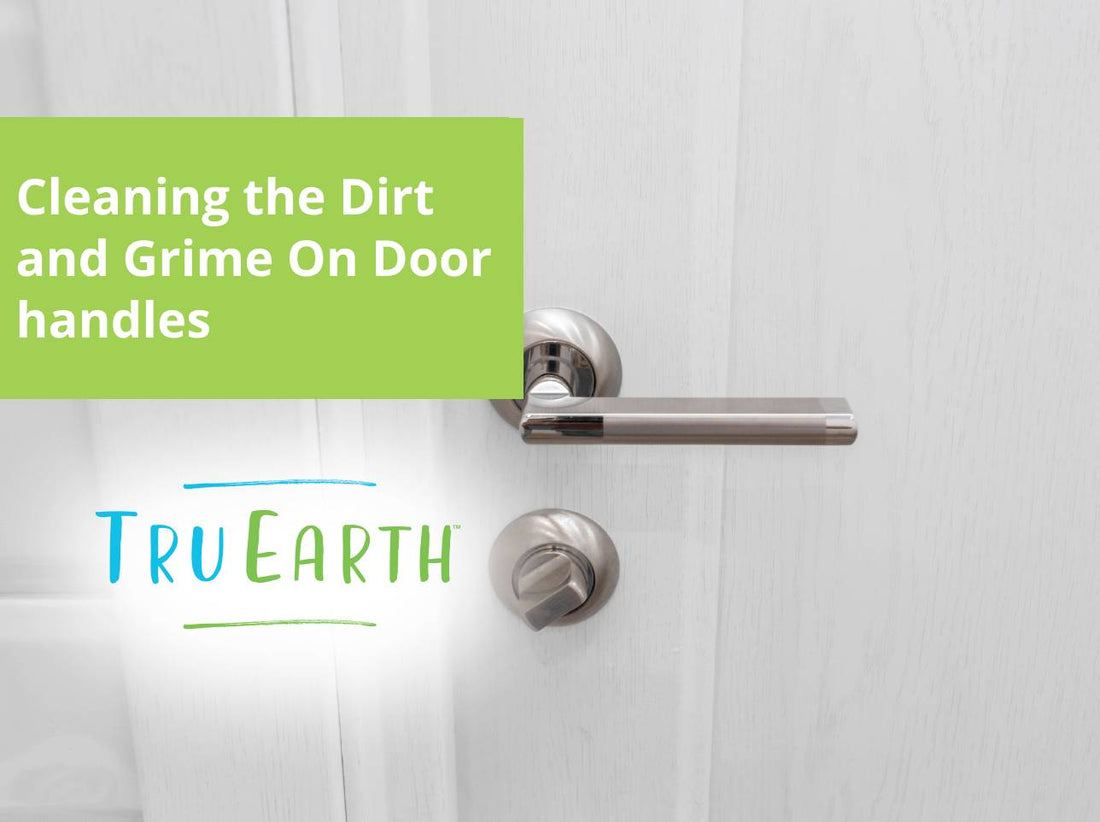 Cleaning the Dirt and Grime On Door handles