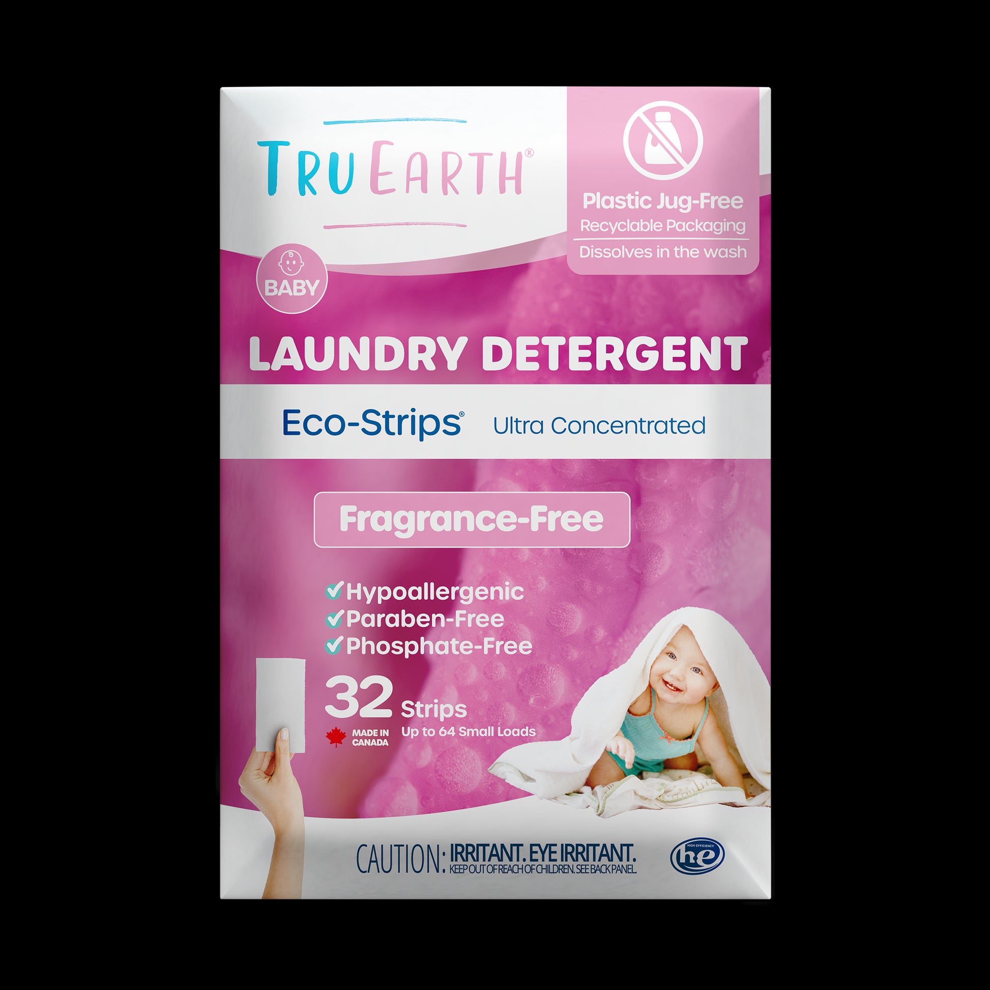 TruEarth Laundry Detergent Baby Fragrance-Free Front of Package