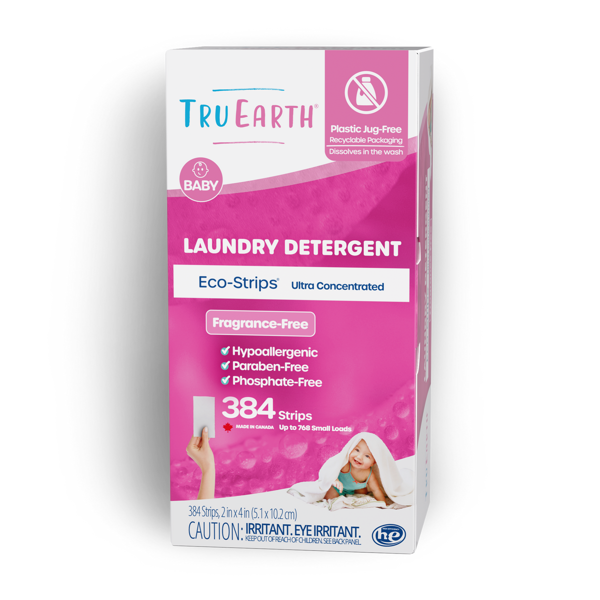TruEarth Laundry Detergent Baby Fragrance-Free Front of Package