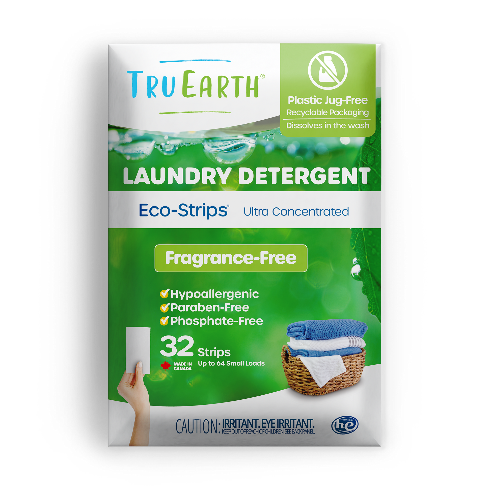 TruEarth Laundry Detergent Fragrance-Free Front of Package