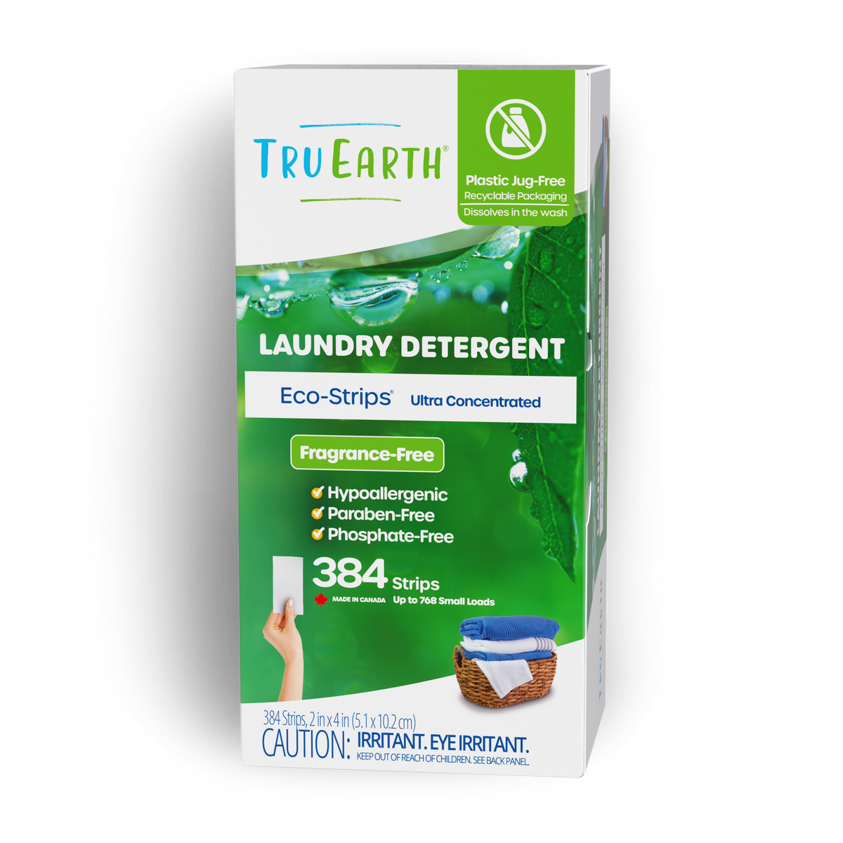 TruEarth Laundry Detergent Fragrance-Free Front of Package