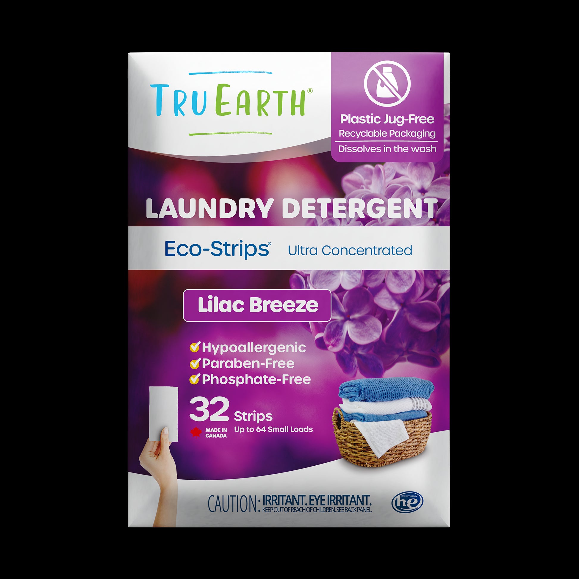 TruEarth Laundry Detergent Lilac Breeze Front of Package