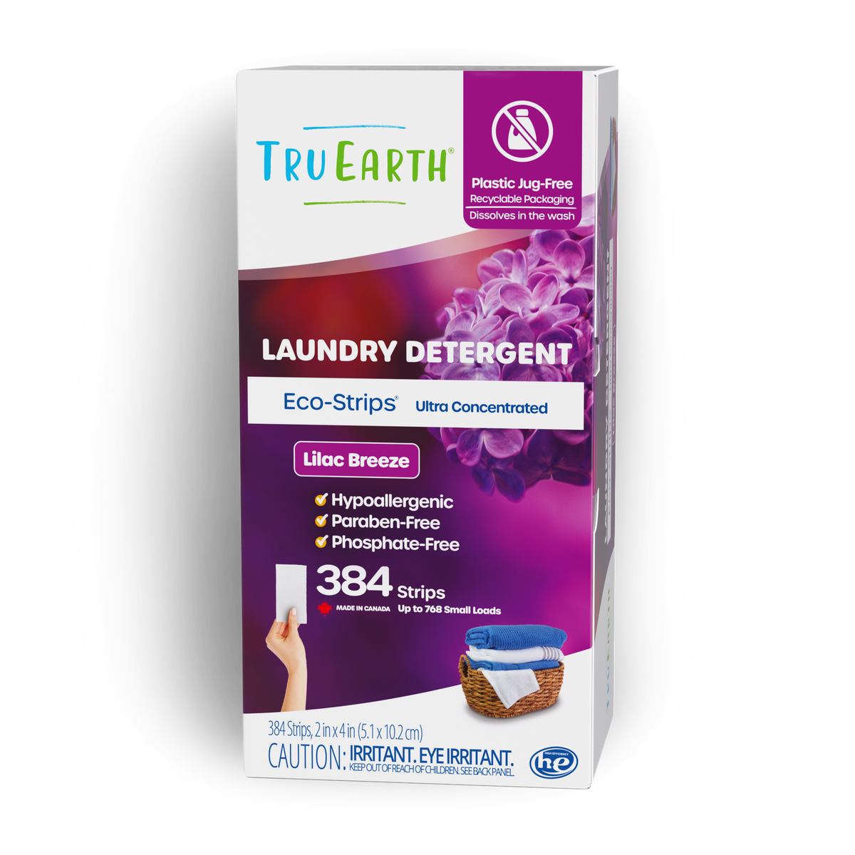 TruEarth Laundry Detergent Lilac Breeze Front of Package