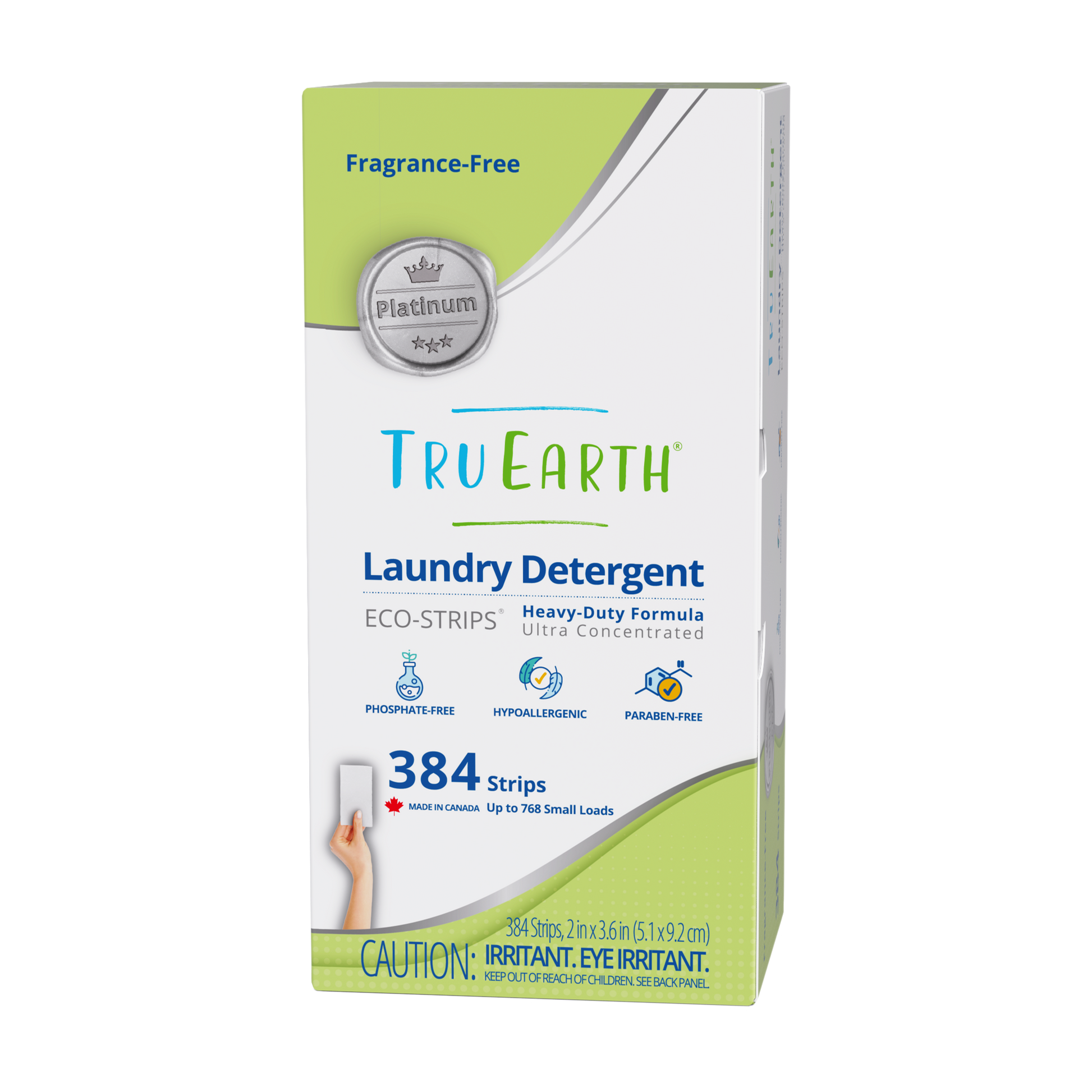 TruEarth Platinum Laundry Detergent Fragrance-Free Front of Package