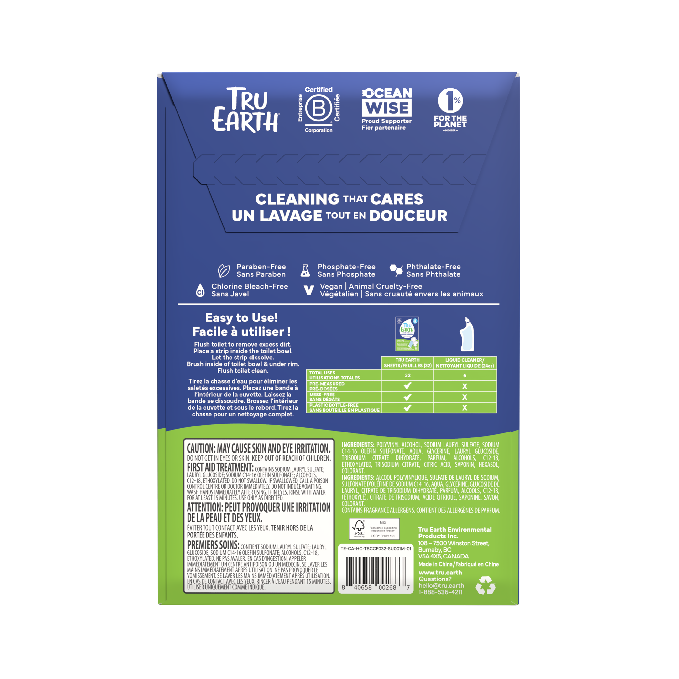 Tru Earth Toilet Bowl Cleaner
